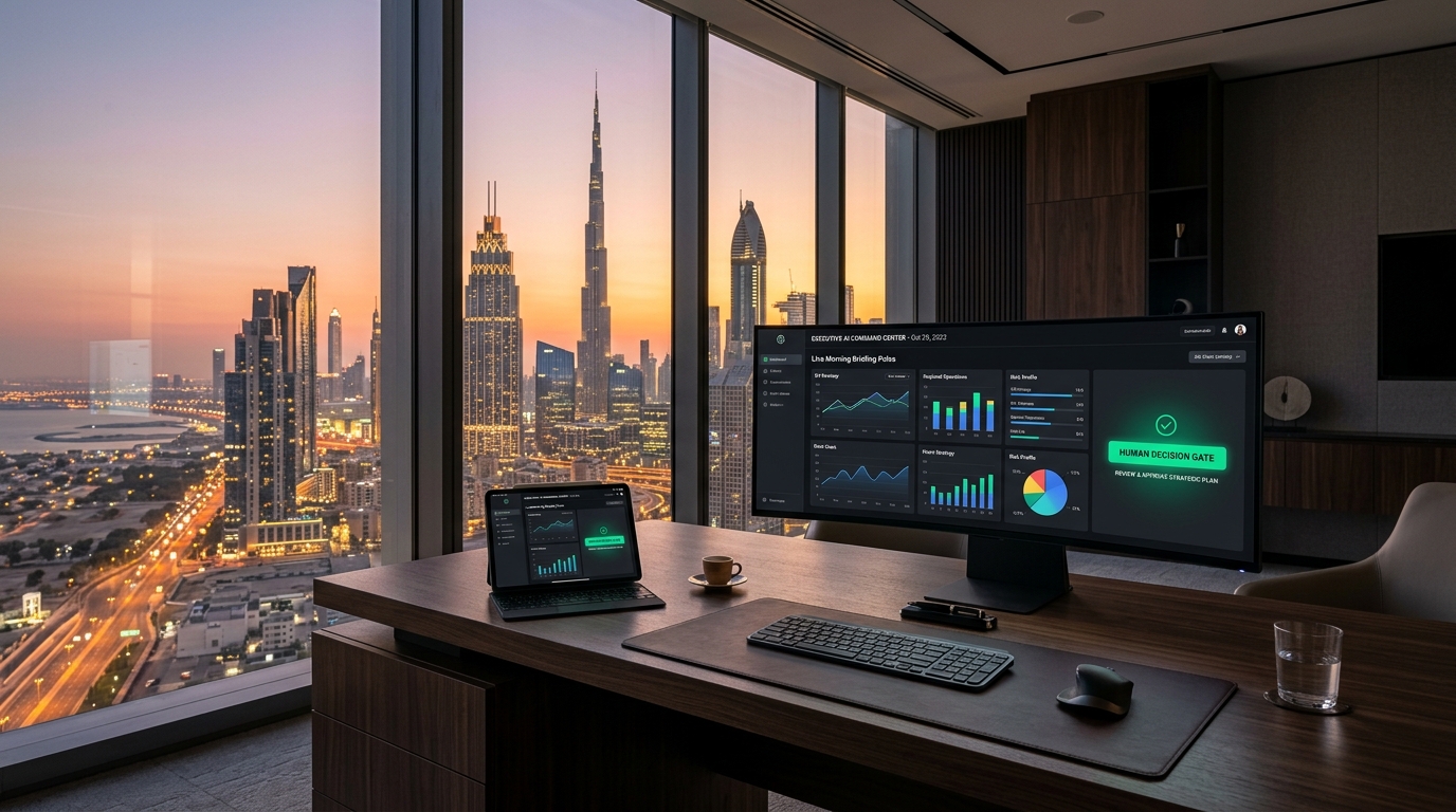 Executive AI Command Center deployed in Dubai office